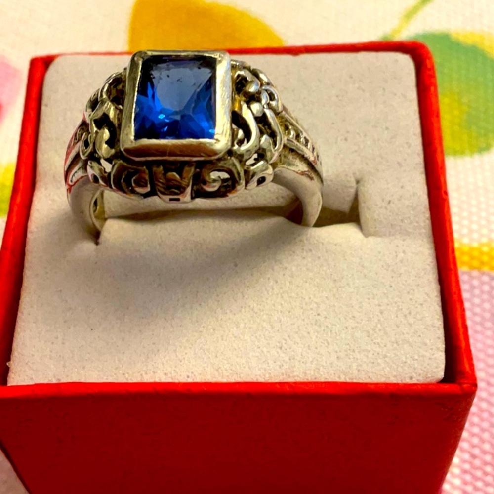 Sterling silver ring - Picture 2 of 7